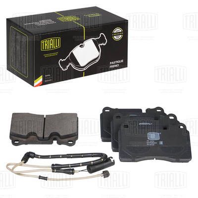 Колодки тормозные передние TRIALLI PF4250