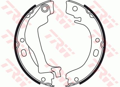 Колодки тормозные барабанные TRW GS8746