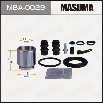 Ремкомплект тормозного суппорта с поршнем Masuma MBA0029