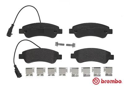 Колодки тормозные дисковые BREMBO P61125