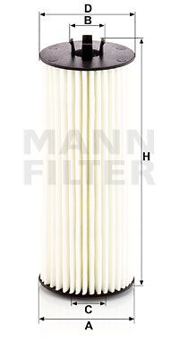 Фильтр масляный MANN-FILTER HU60081Z