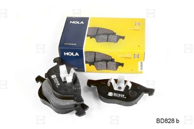 Колодки тормозные дисковые HOLA BD828