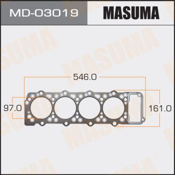 Прокладка ГБЦ Masuma MD03019