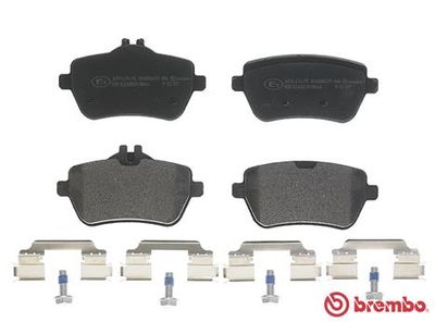 Колодки тормозные задние BREMBO P50117