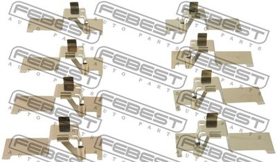 Комплект монтажный дисковых колодок FEBEST 0103ACV40F