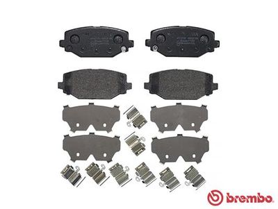 Колодки тормозные дисковые BREMBO P11032