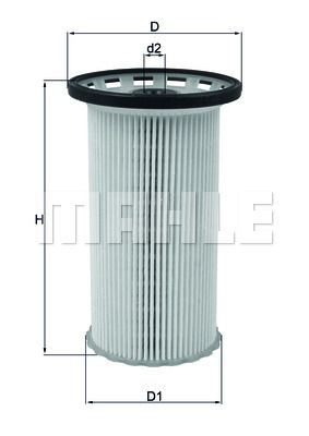 Фильтр топливный MAHLE KX386