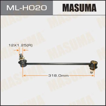 Стойка стабилизатора передняя Masuma MLH020