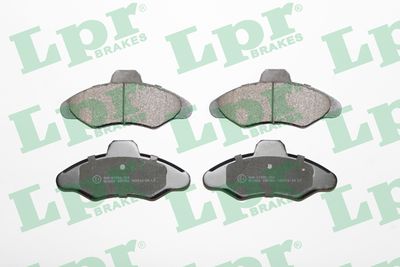 Колодки тормозные передние LPR 05P383