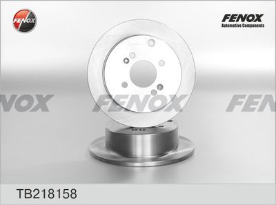 Диск тормозной задний FENOX TB218158