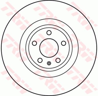 Диск тормозной TRW DF4695S