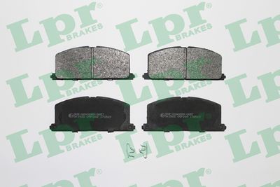 Колодки тормозные передние LPR 05P268