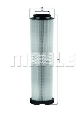 Фильтр воздушный MAHLE LX8164