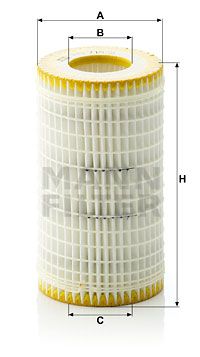 Фильтр масляный MANN-FILTER HU7185X