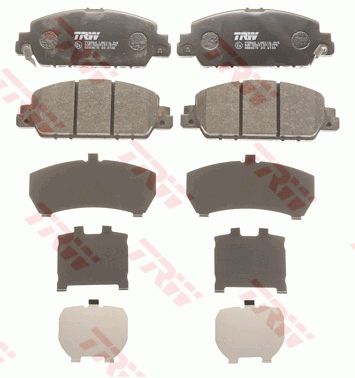 Комплект колодок для дискового тормоза TRW GDB3615