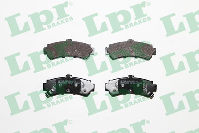Колодки тормозные задние LPR 05P624