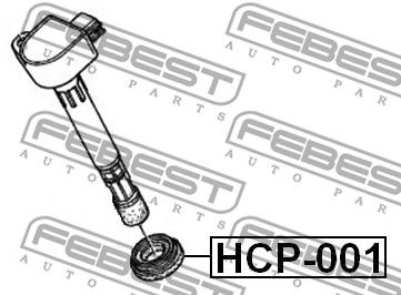 Кольцо уплотнительное свечного колодца FEBEST HCP001