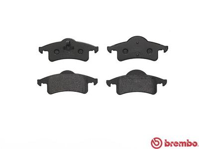 Колодки тормозные задние BREMBO P37006