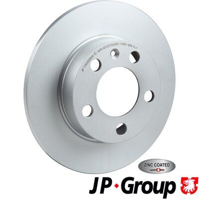 Диск тормозной задний JP Group 1163205600