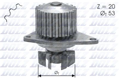 Насос водяной DOLZ C110