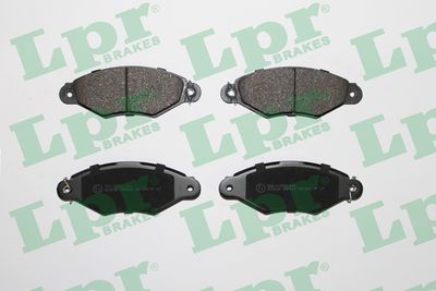 Колодки тормозные дисковые LPR 05P662