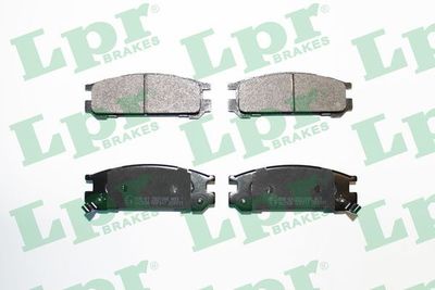 Колодки тормозные задние LPR 05P517