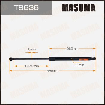 Амортизатор багажника Masuma T8636