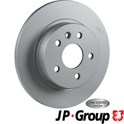 Диск тормозной задний JP Group 1263106800