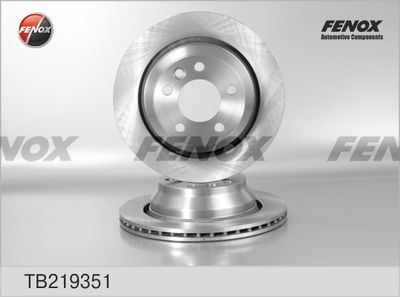Диск тормозной FENOX TB219351