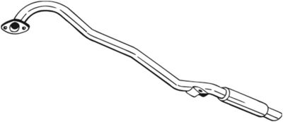 Глушитель задняя часть BOSAL 278549