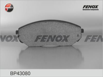 Колодки тормозные дисковые FENOX BP43080