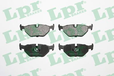 Колодки тормозные дисковые LPR 05P297