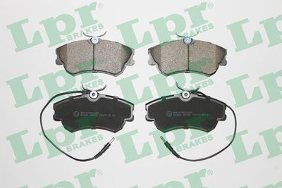 Колодки тормозные передние LPR 05P750