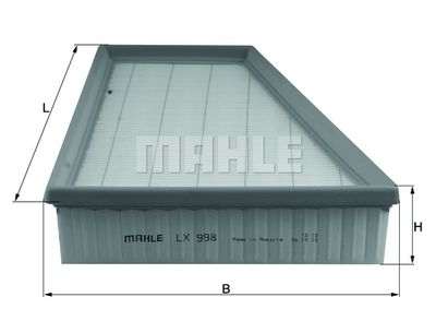 Фильтр воздушный MAHLE LX998