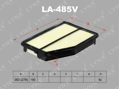 Фильтр воздушный LYNXauto LA485V