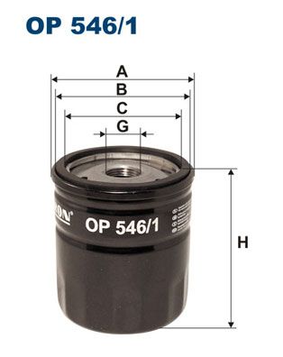 Фильтр масляный FILTRON OP5461
