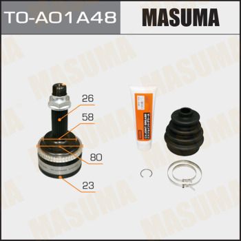 ШРУС наружный Masuma TOA01A48