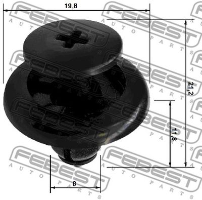 Клипса MAZDA BC1D56145