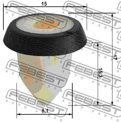 Фиксатор зажимной VAG N10516801