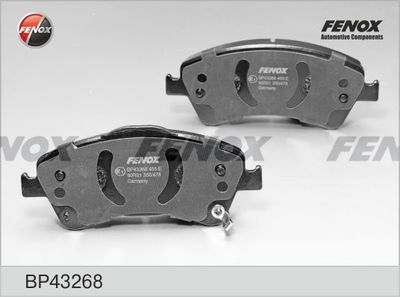 Колодки тормозные дисковые FENOX BP43268
