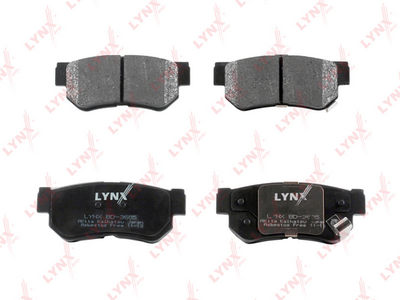 Колодки тормозные задние LYNXauto BD3605