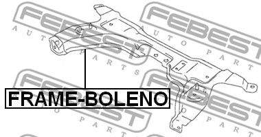 Подрамник FEBEST FRAMEBOLENO
