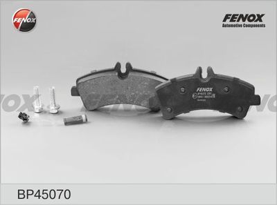Колодки тормозные дисковые FENOX BP45070