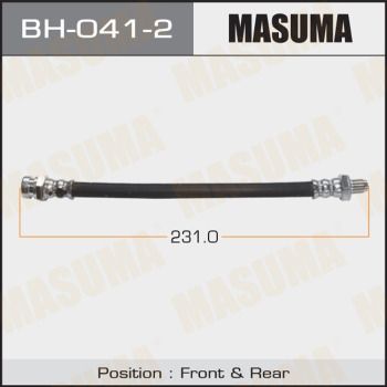 Шланг тормозной задний Masuma BH0412