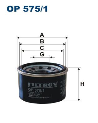 Фильтр масляный FILTRON OP5751