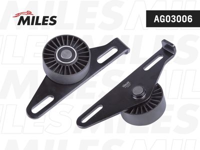 Ролик поликлинового ремня натяжной Miles AG03006