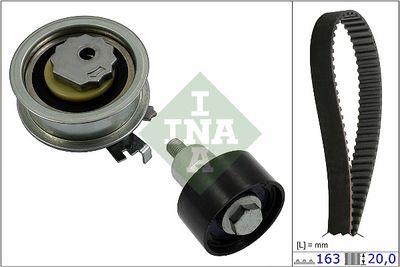 Комплект ремня ГРМ INA 530059210