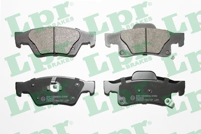 Колодки тормозные задние LPR 05P1737