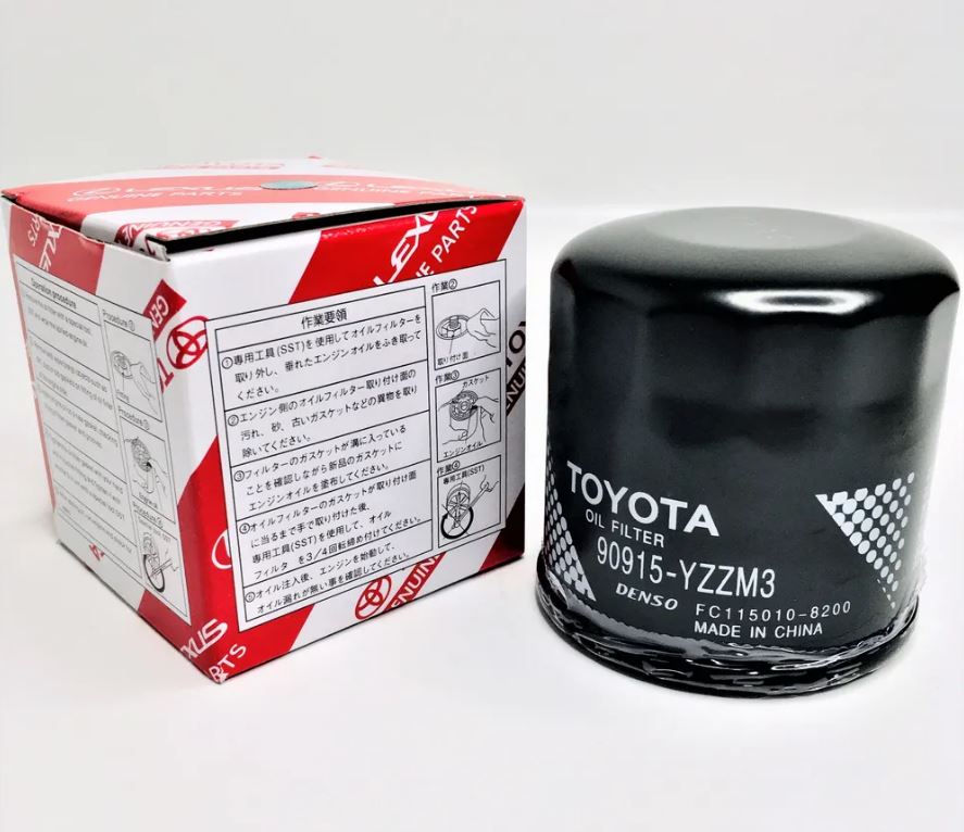 Фильтр масляный TOYOTA 90915YZZM3