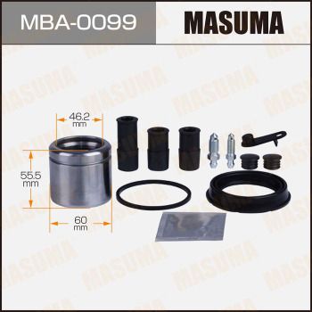 Ремкомплект тормозного суппорта с поршнем Masuma MBA0099